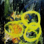 Kelp II, 1997 - Oil on paper, 20" x 15"