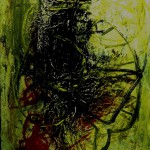 Blood Knot, 1997 - Oil on paper, 30" x 22"