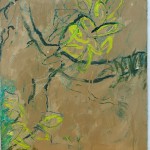 Ficus, 2003, Oil on paper 24” x 22” (SOLD)