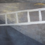 Floating Ladder, 2013 Oil on Canvas 60” X 90”